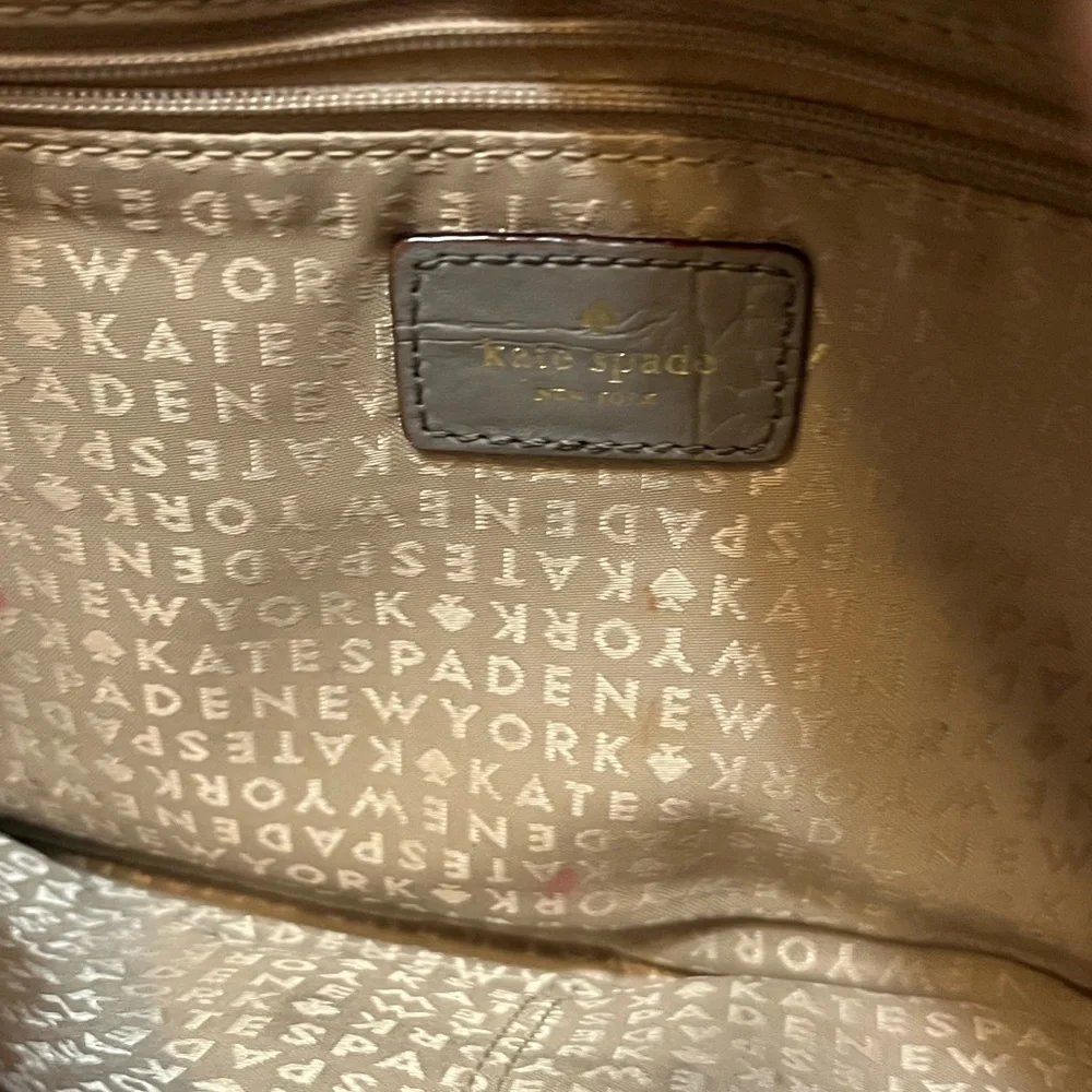 Kate Spade New York Crocodile Ladies Crossbody Lightweight Distinguished Purse